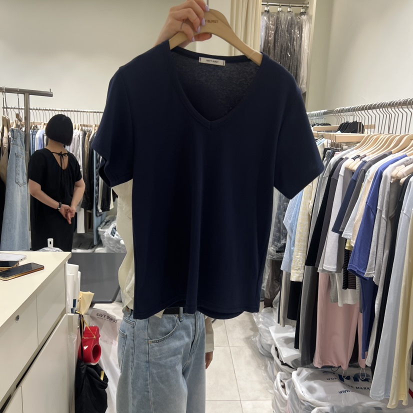 NAVYBURST韓國東大門直郵女裝新品26夏季26春夏推薦人氣T恤NAVY BURSTT恤圖色3