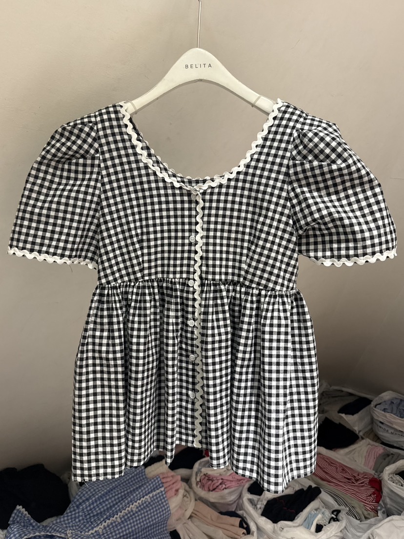 BELITA-L韓國東大門直郵女裝新款職業26春夏時尚襯衫蕾絲衫BELITA-L襯衫/蕾絲衫圖色2