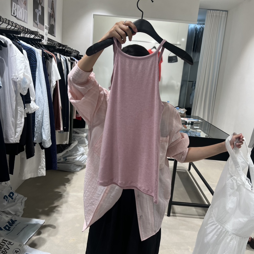 BROT韓國東大門直郵女士新品人氣時尚26春夏吊帶背心露背無袖BROT吊帶/背心