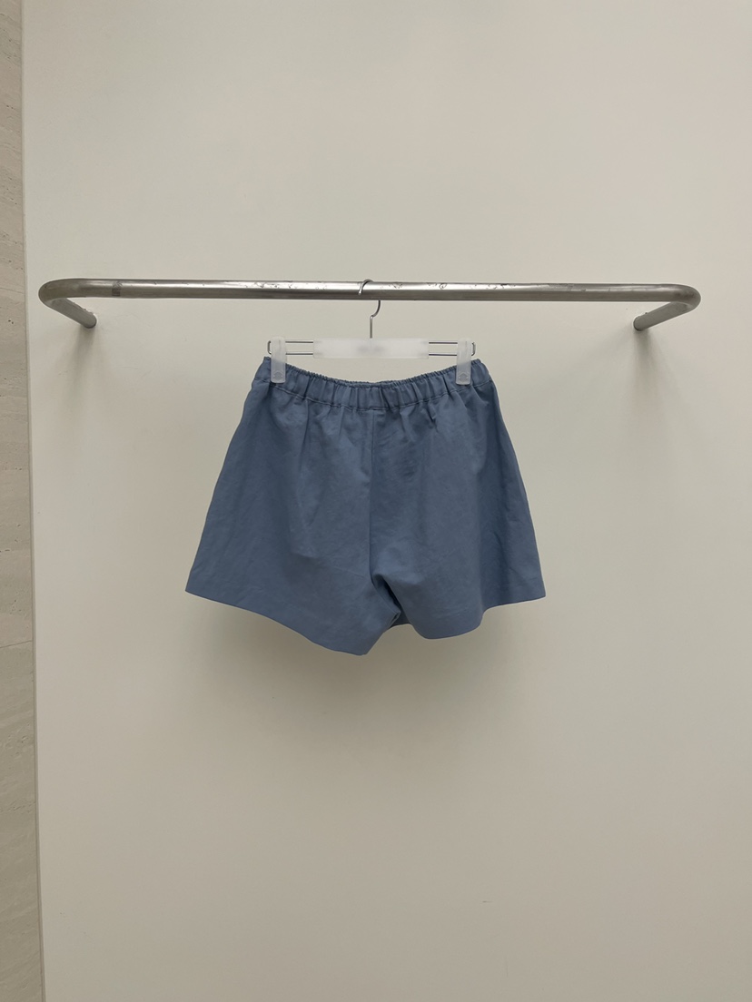 ATMOSPHERE韓國直郵女裝新品26夏季時尚休閑人氣短褲亞麻ATMOSPHERE/BLING短褲