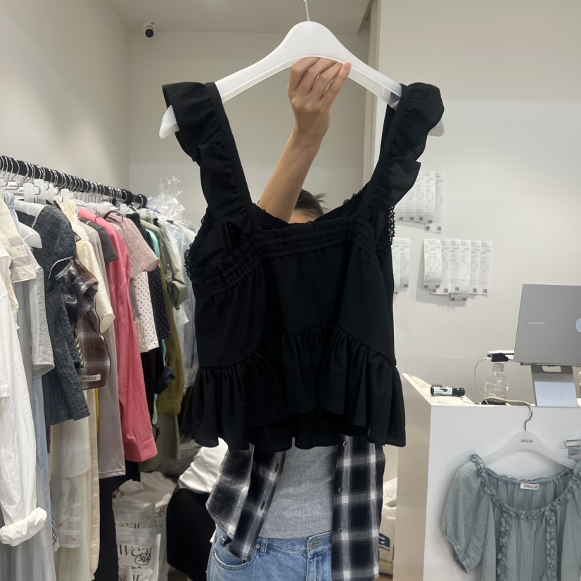 RUMIRU/AWEAR東大門實拍韓國女裝新款26春夏時尚吊帶背心awear/RUMIRU吊帶/背心