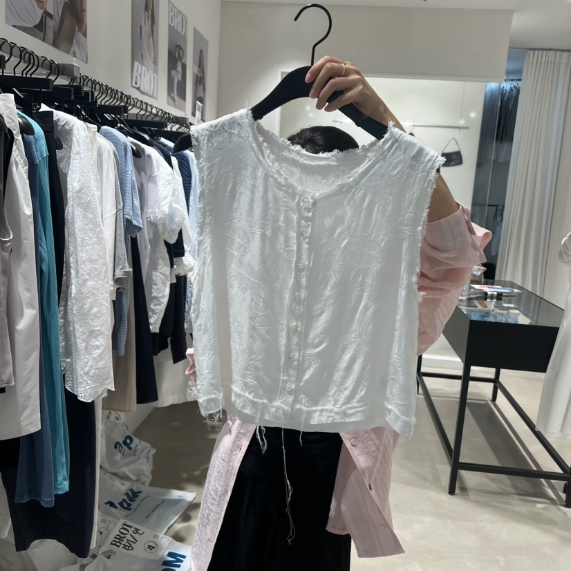BROT韓國東大門代購女裝新款26夏季時尚人氣休閑吊帶背心BROT吊帶/背心圖色1