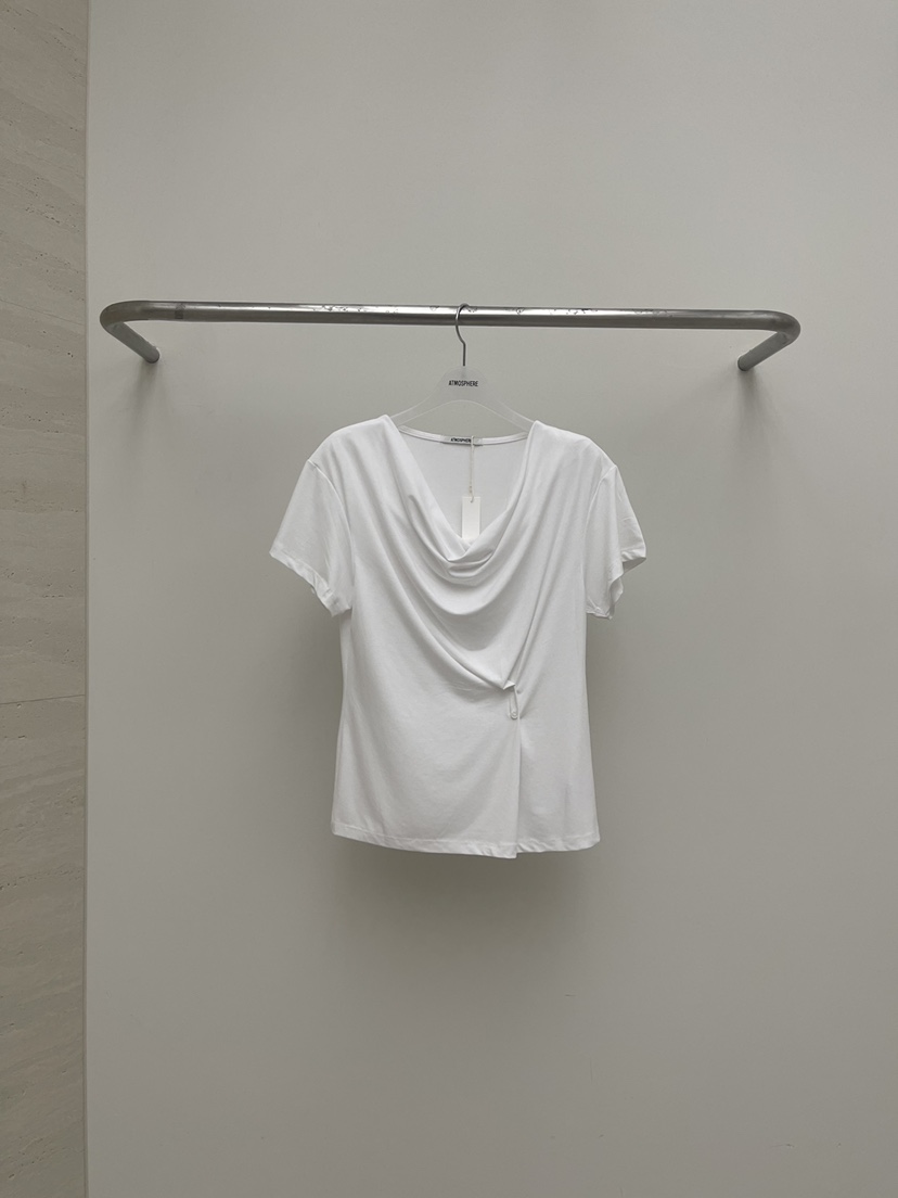 ATMOSPHERE韓國代購女士新品26春夏熱賣職業26夏季推薦T恤ATMOSPHERE/BLINGT恤圖色1