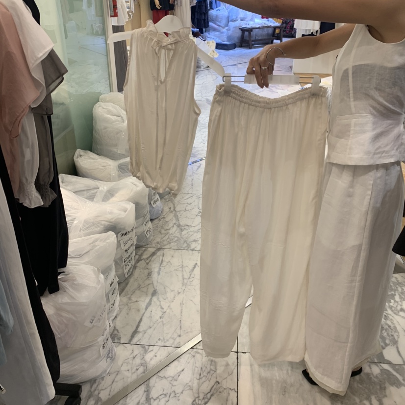 ALMOND韓國直郵女裝新款26春夏26夏季推薦休閑職業套裝套裝ALMOND套裝