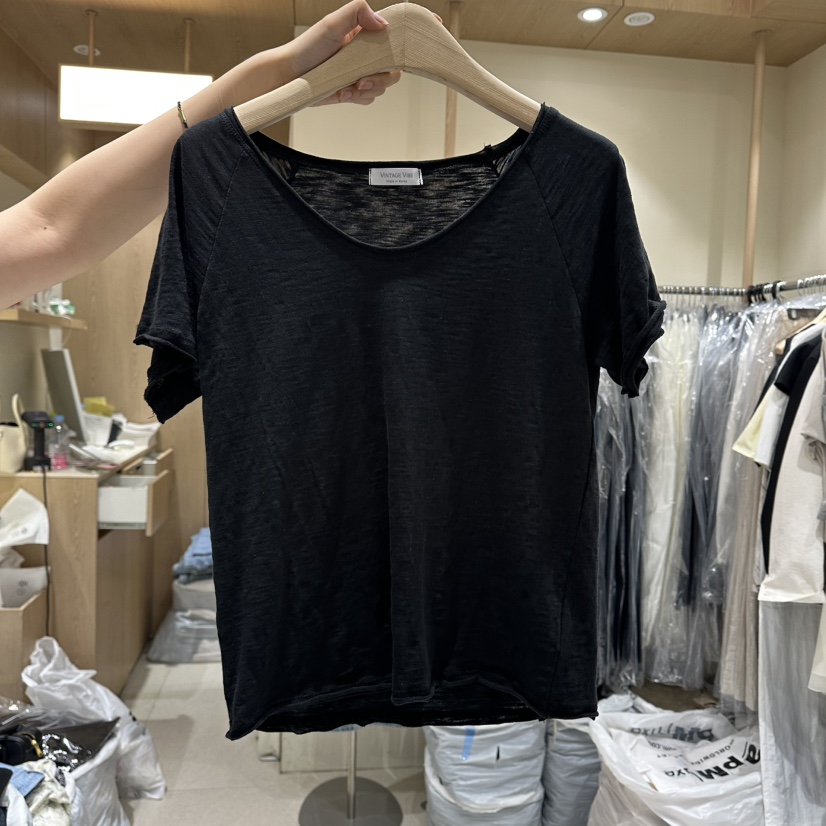 VINTAGE VIBE韓國東大門直郵女士新品職業26夏季人氣T恤VINTAGE VIBET恤圖色3