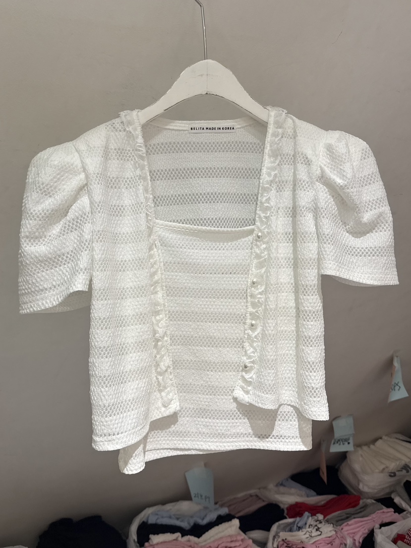 BELITA-L韓國代購女裝新品26春夏推薦人氣休閑26夏季套裝套裝BELITA-L套裝圖色1