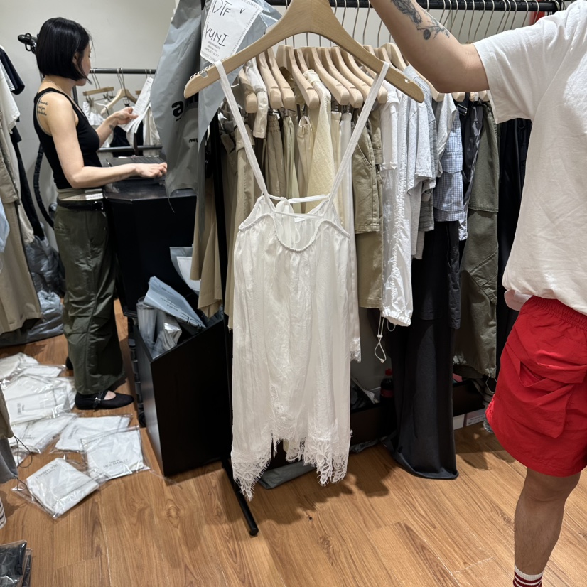 JADEMARKET韓國直郵女士新款推薦半身裙中短裙兩種穿法蕾絲無袖JADE SEOUL_MARKET半身裙/中短裙圖色3