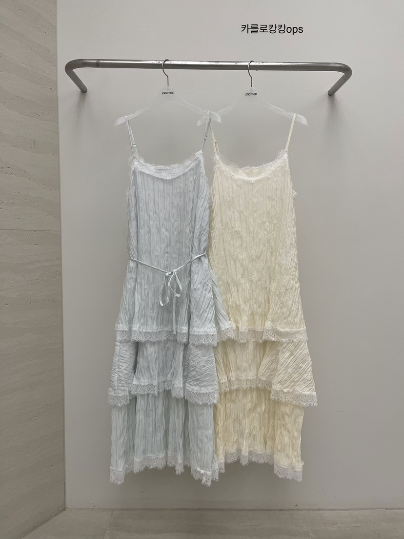 ATMOSPHERE韓國直郵實拍女裝新品職業26春夏熱賣推薦連衣裙ATMOSPHERE/BLING連衣裙