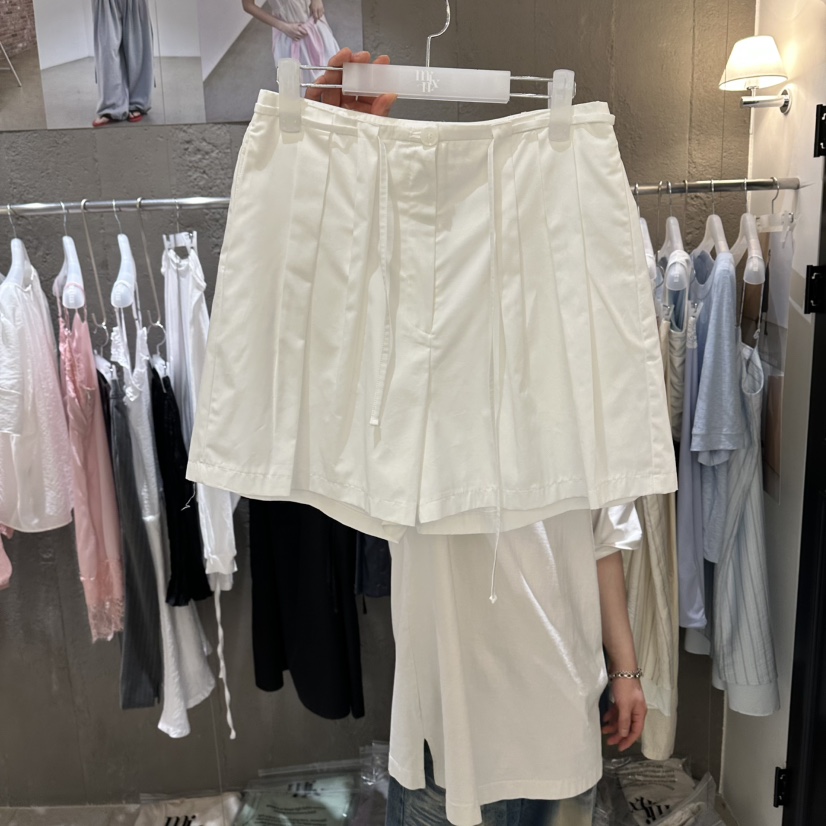 MIXXIN韓國直郵女士新品26夏季時尚人氣休閑職業26春夏短褲MIXXIN短褲圖色1