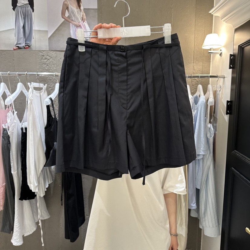 MIXXIN韓國直郵女士新品26夏季時尚人氣休閑職業26春夏短褲MIXXIN短褲圖色2