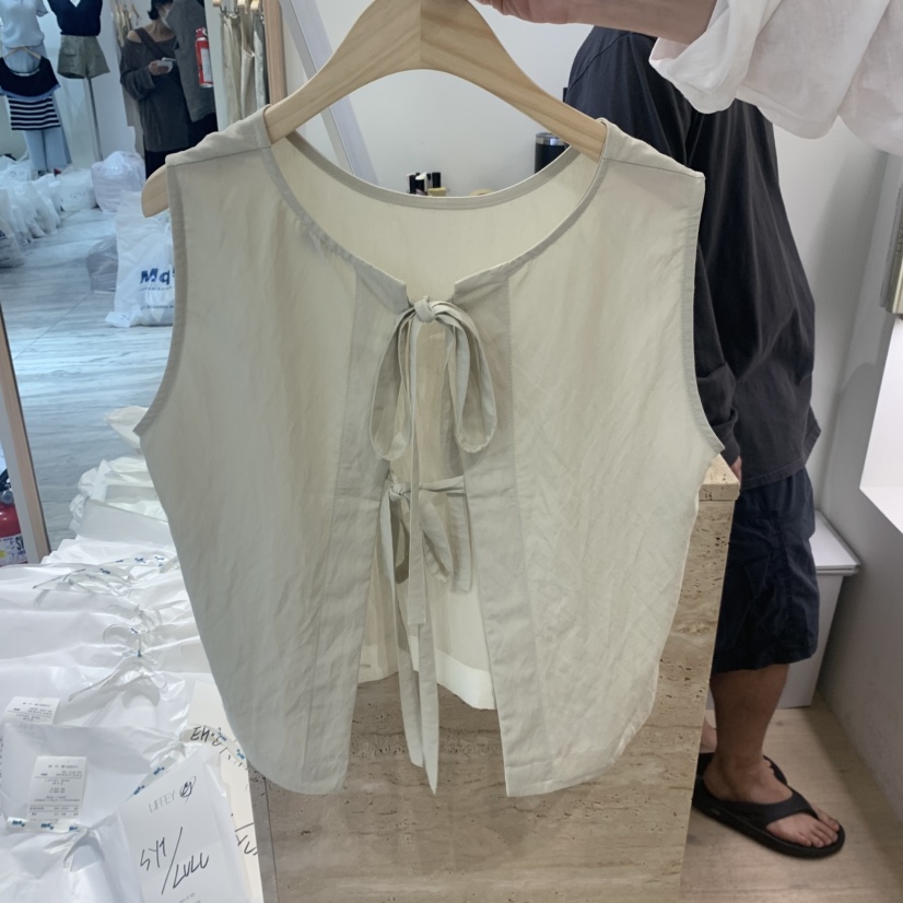 LIFFEY韓國直郵女裝新款26春夏熱賣休閑職業時尚吊帶背心LIFFEY吊帶/背心