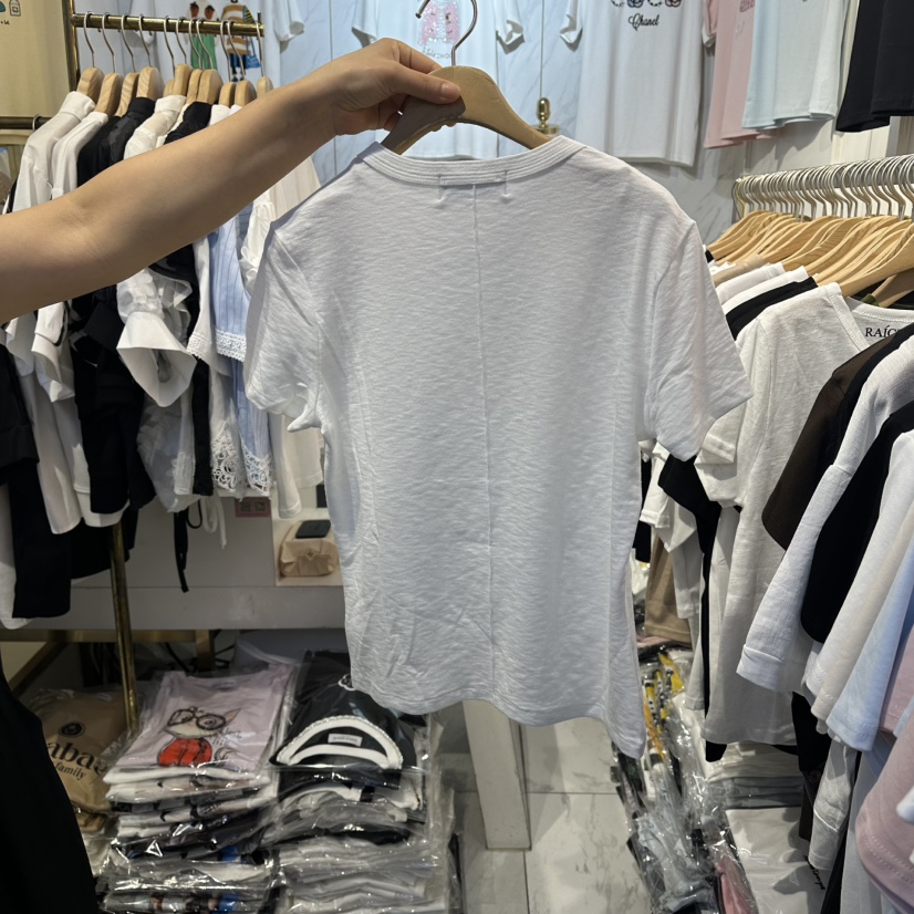 COCO HOLIC韓國代購女裝新品時尚休閑26夏季熱賣T恤紗布棉COCO HOLICT恤