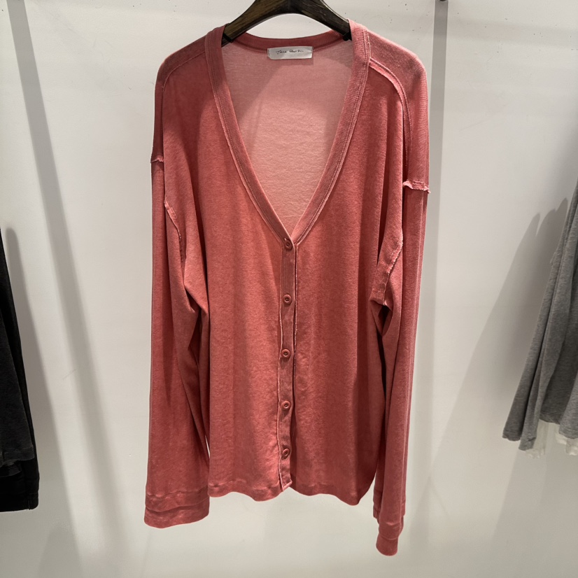 JANE BIRKIN韓國直郵實拍女士新品人氣26春夏長袖T恤開衫LJANE BIRKIN設計師品牌長袖T恤圖色4