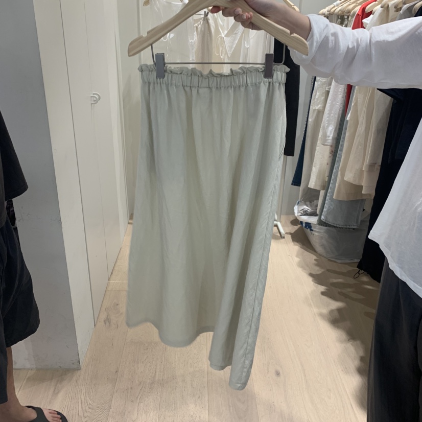 LIFFEY韓國直郵女裝新款熱賣26春夏推薦職業人氣長裙紐扣LIFFEY長裙