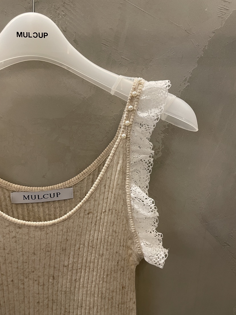 MULCUP韓國直郵女裝新款26春夏熱賣時尚休閑人氣吊帶背心MULCUP吊帶/背心