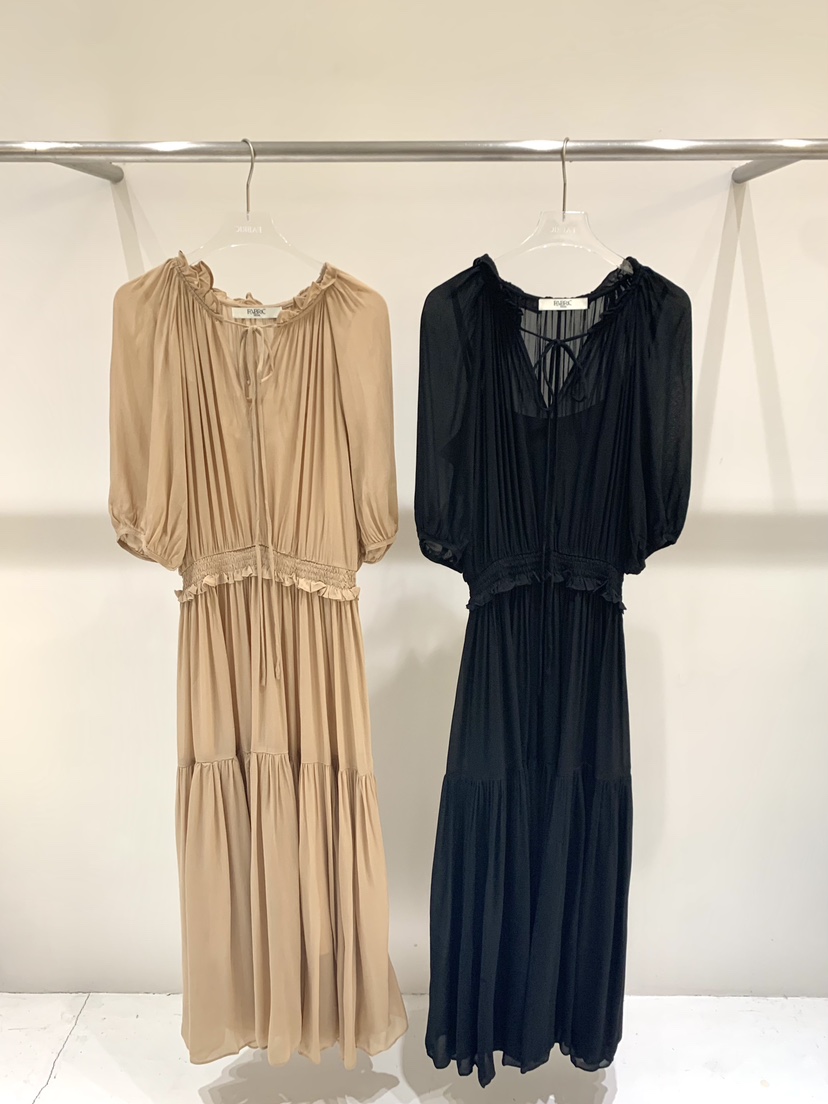 FABRIC東大門實拍韓國女裝新品26夏季人氣職業時尚連衣裙FABRIC連衣裙