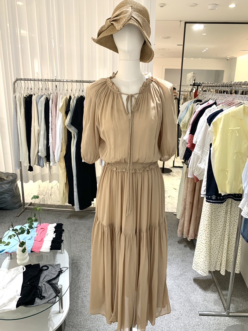 FABRIC東大門實拍韓國女裝新品26夏季人氣職業時尚連衣裙FABRIC連衣裙