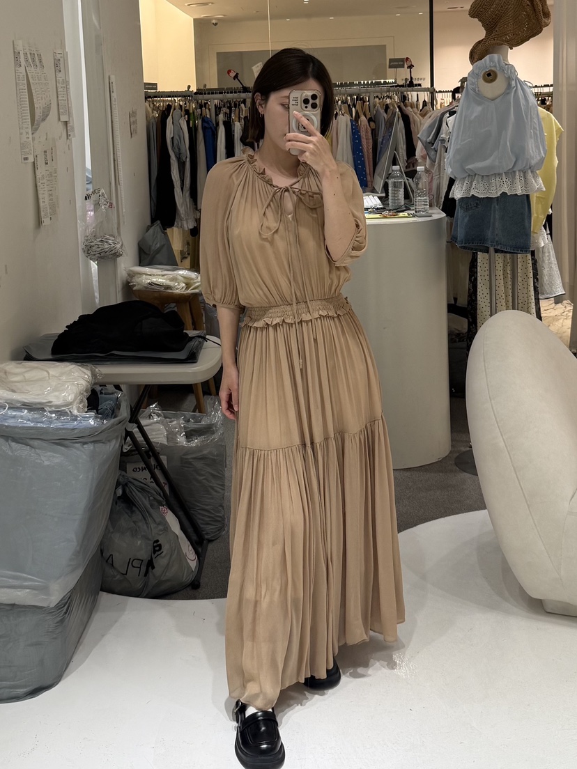 FABRIC東大門實拍韓國女裝新品26夏季人氣職業時尚連衣裙FABRIC連衣裙