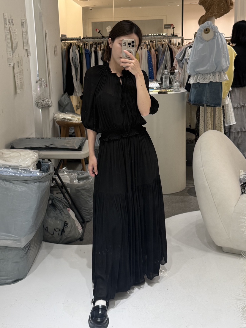 FABRIC東大門實拍韓國女裝新品26夏季人氣職業時尚連衣裙FABRIC連衣裙