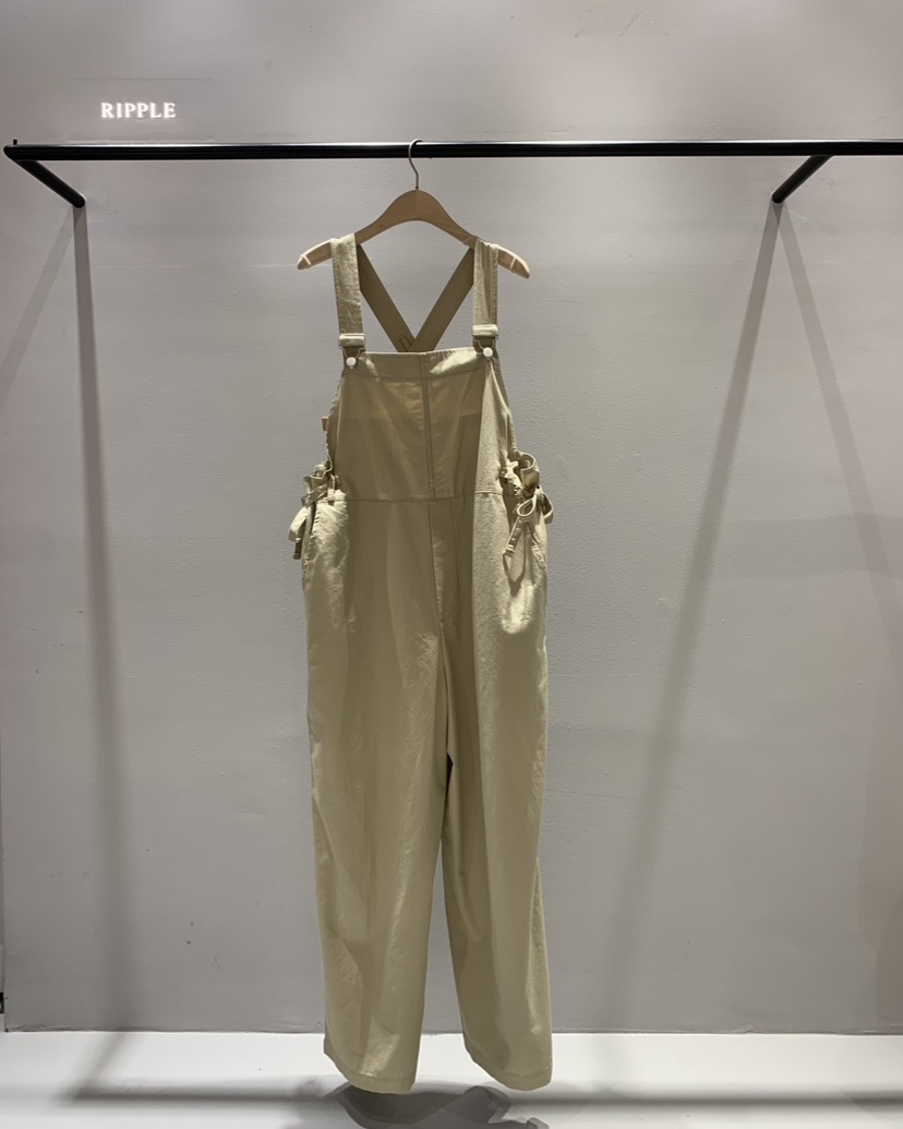 RIPPLE-P東大門實拍韓國女士新品休閑人氣職業26春夏背帶褲RIPPLE-P背帶褲圖色2
