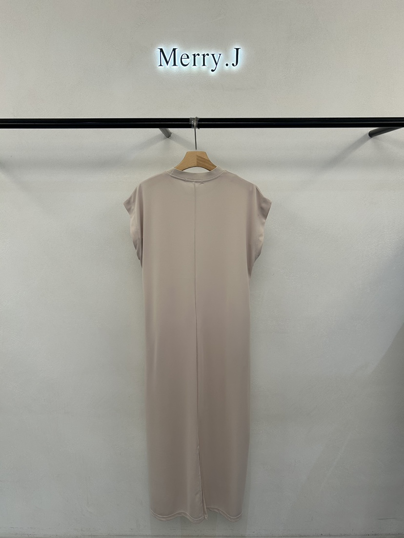 MERRY-J韓國直郵實拍女裝新品26夏季26春夏人氣連衣裙羅紋MERRY-J連衣裙