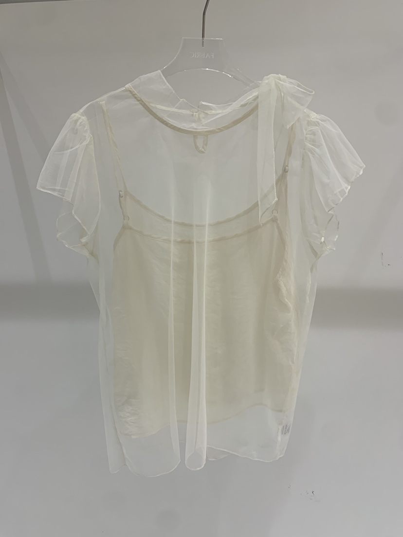 FABRIC韓國直郵實拍女裝新款26春夏人氣時尚休閑套裝圍巾FABRIC套裝