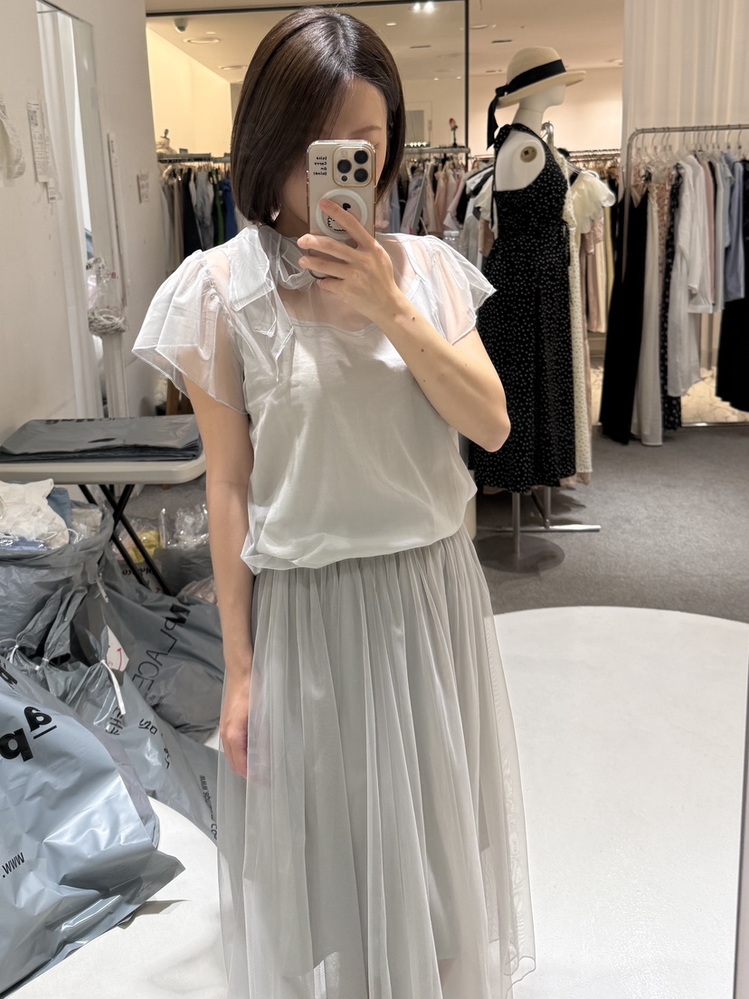 FABRIC韓國直郵實拍女裝新款26春夏人氣時尚休閑套裝圍巾FABRIC套裝