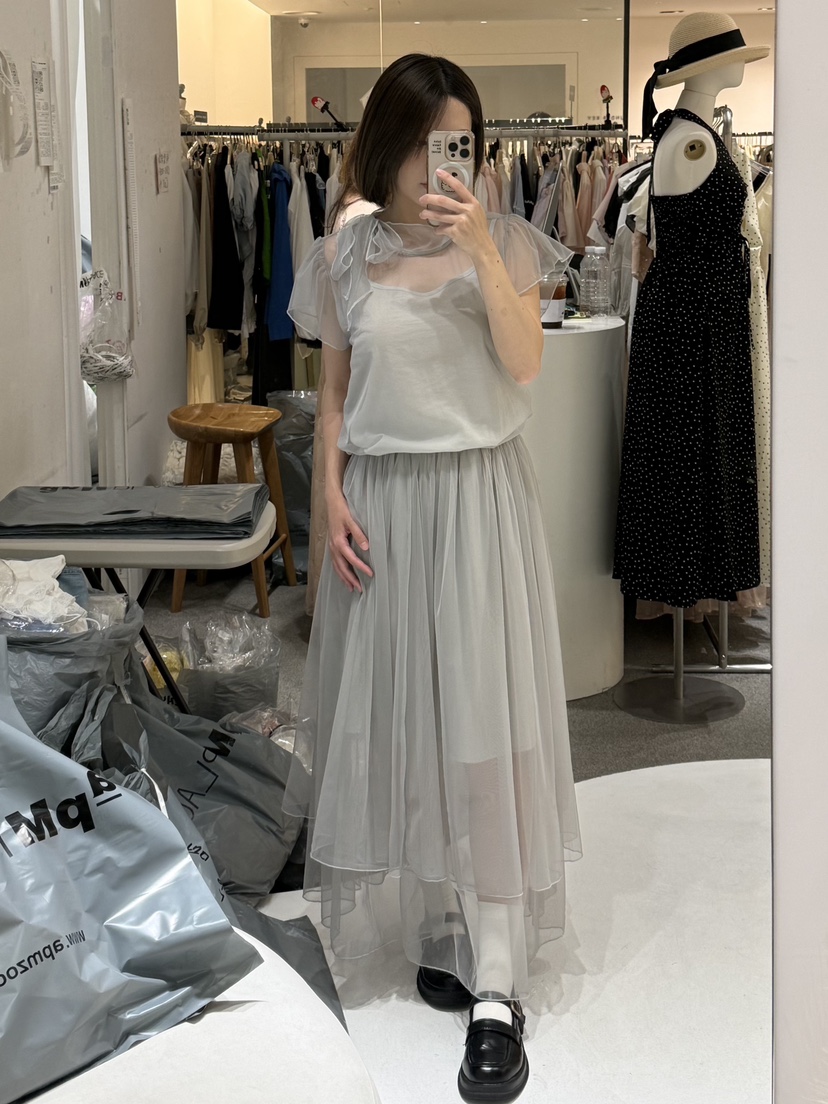 FABRIC韓國直郵實拍女裝新款26春夏人氣時尚休閑套裝圍巾FABRIC套裝