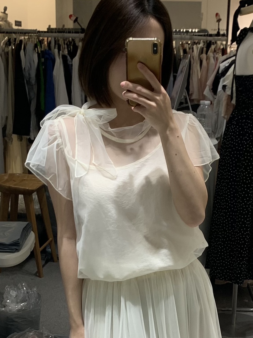 FABRIC韓國直郵實拍女裝新款26春夏人氣時尚休閑套裝圍巾FABRIC套裝