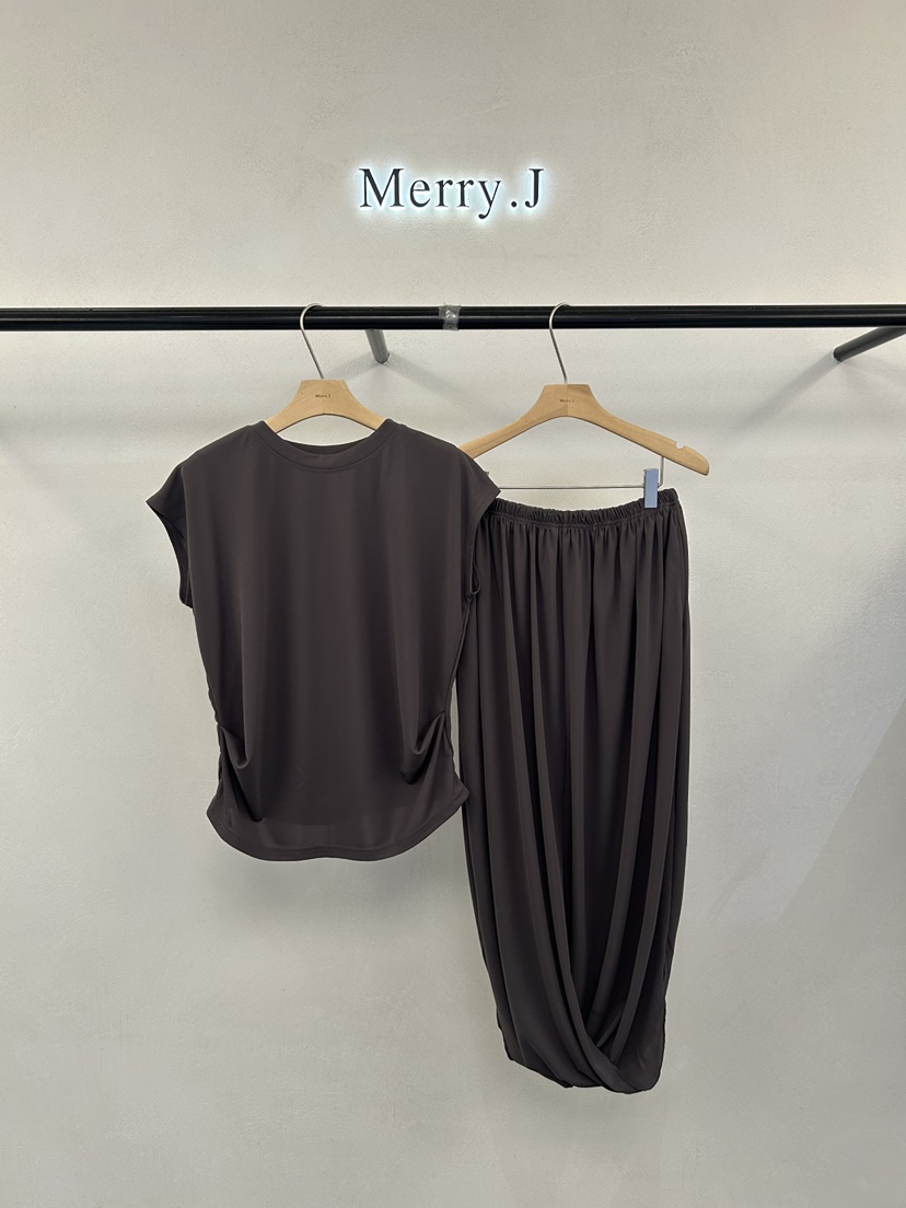 MERRY-J韓國直郵女士新款休閑推薦時尚職業26春夏套裝套裝MERRY-J套裝圖色2