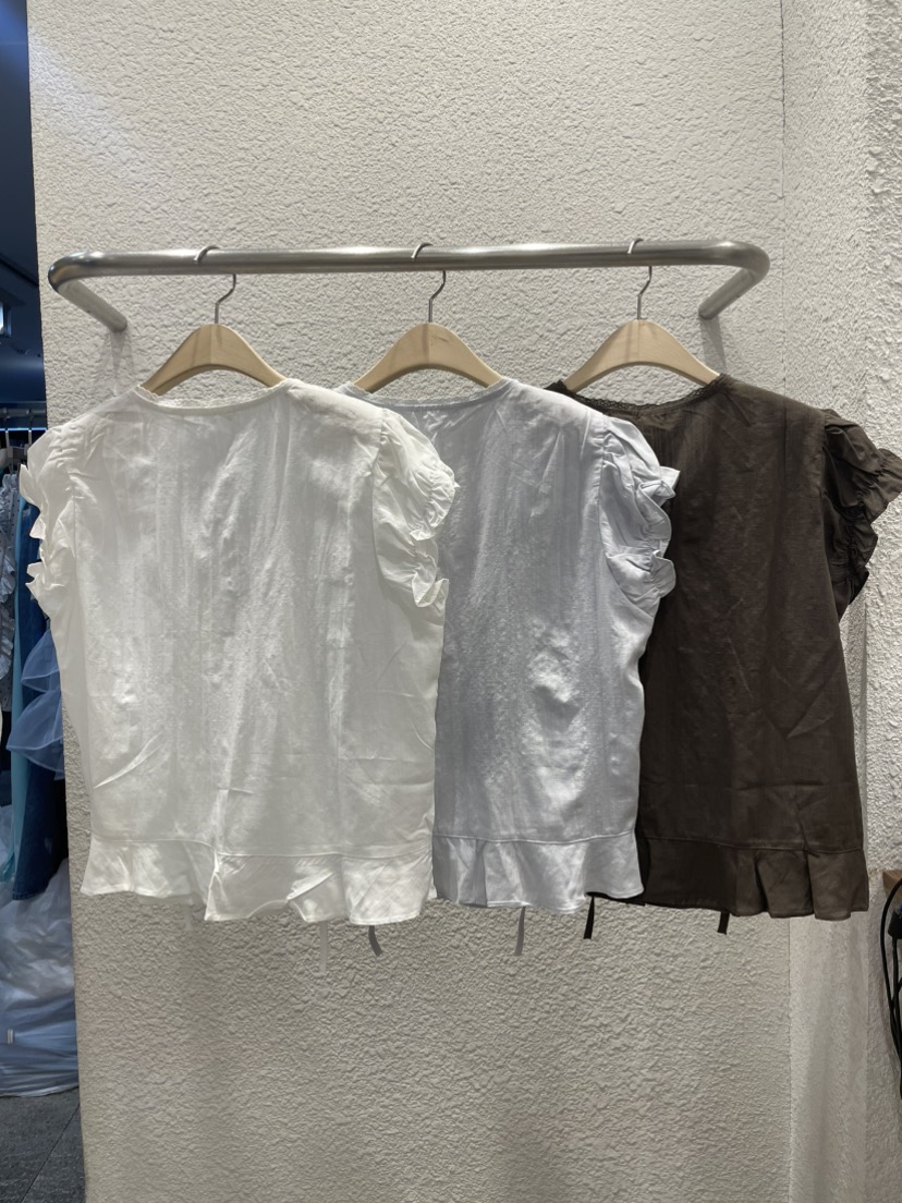 BABEL韓國東大門直郵女士新品休閑熱賣人氣職業襯衫蕾絲衫LBABEL襯衫/蕾絲衫