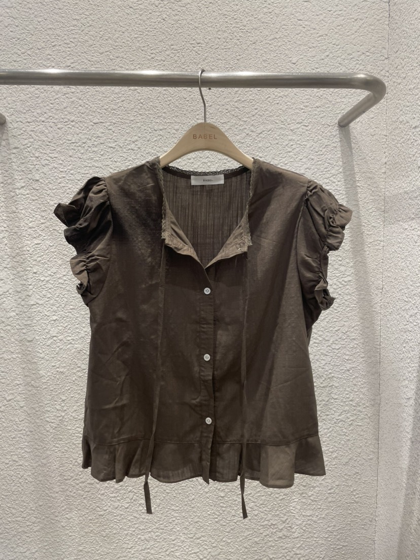 BABEL韓國東大門直郵女士新品休閑熱賣人氣職業襯衫蕾絲衫LBABEL襯衫/蕾絲衫圖色3