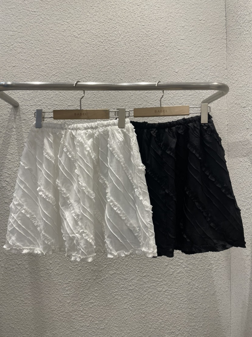 BABEL韓國直郵實拍女士新品職業時尚26春夏休閑推薦人氣短裙BABEL短裙