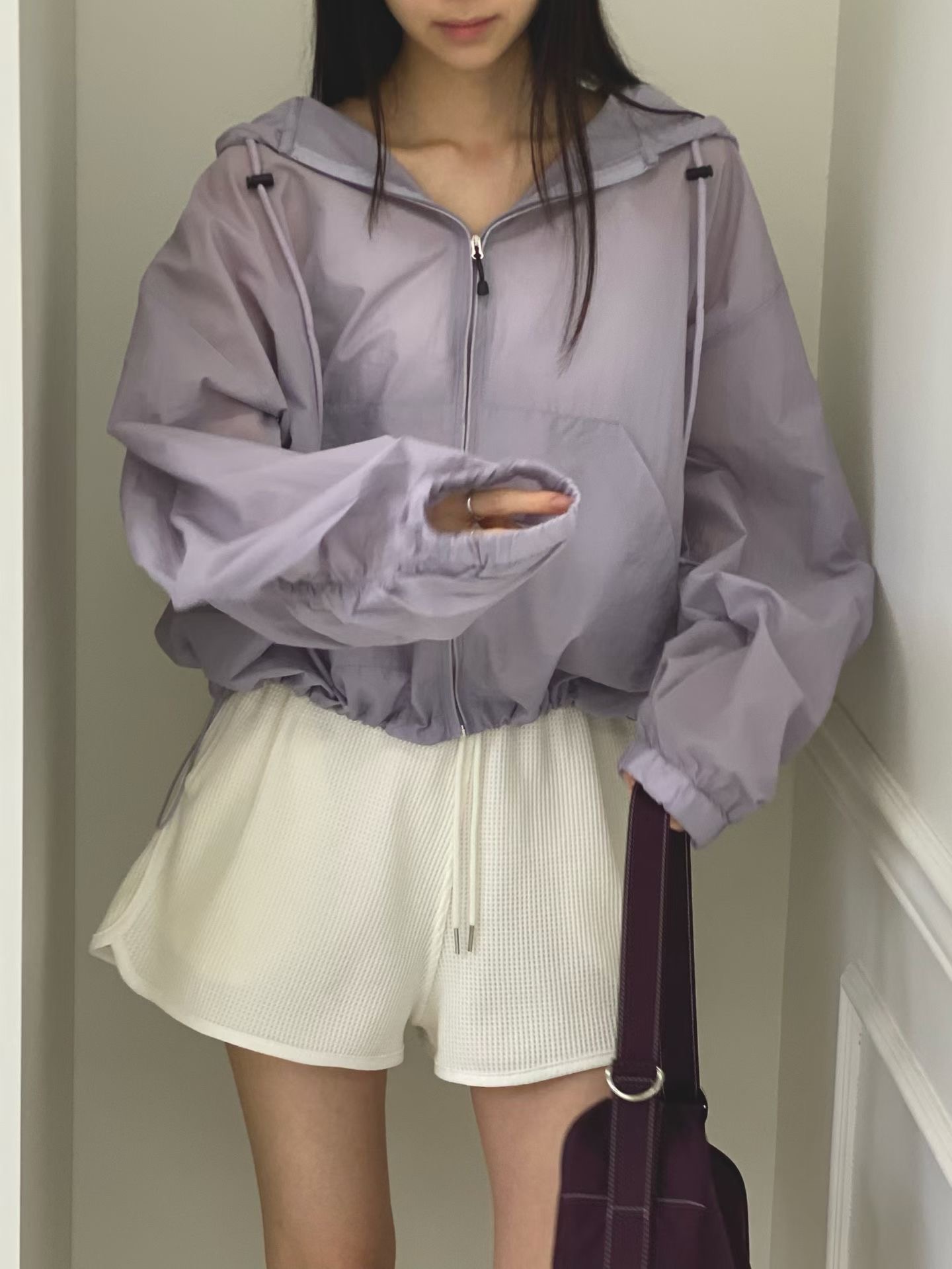 ONTHEMOOD韓國東大門代購女士新品26春夏時尚職業26夏季夾克RIPPLE夾克圖色2