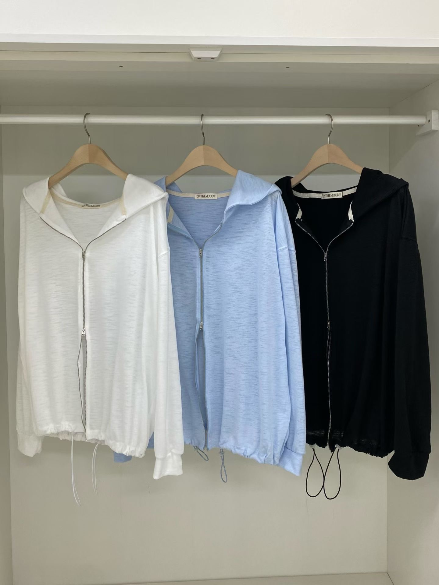 ONTHEMOOD東大門實拍韓國女士新品26夏季時尚熱賣職業夾克RIPPLE夾克