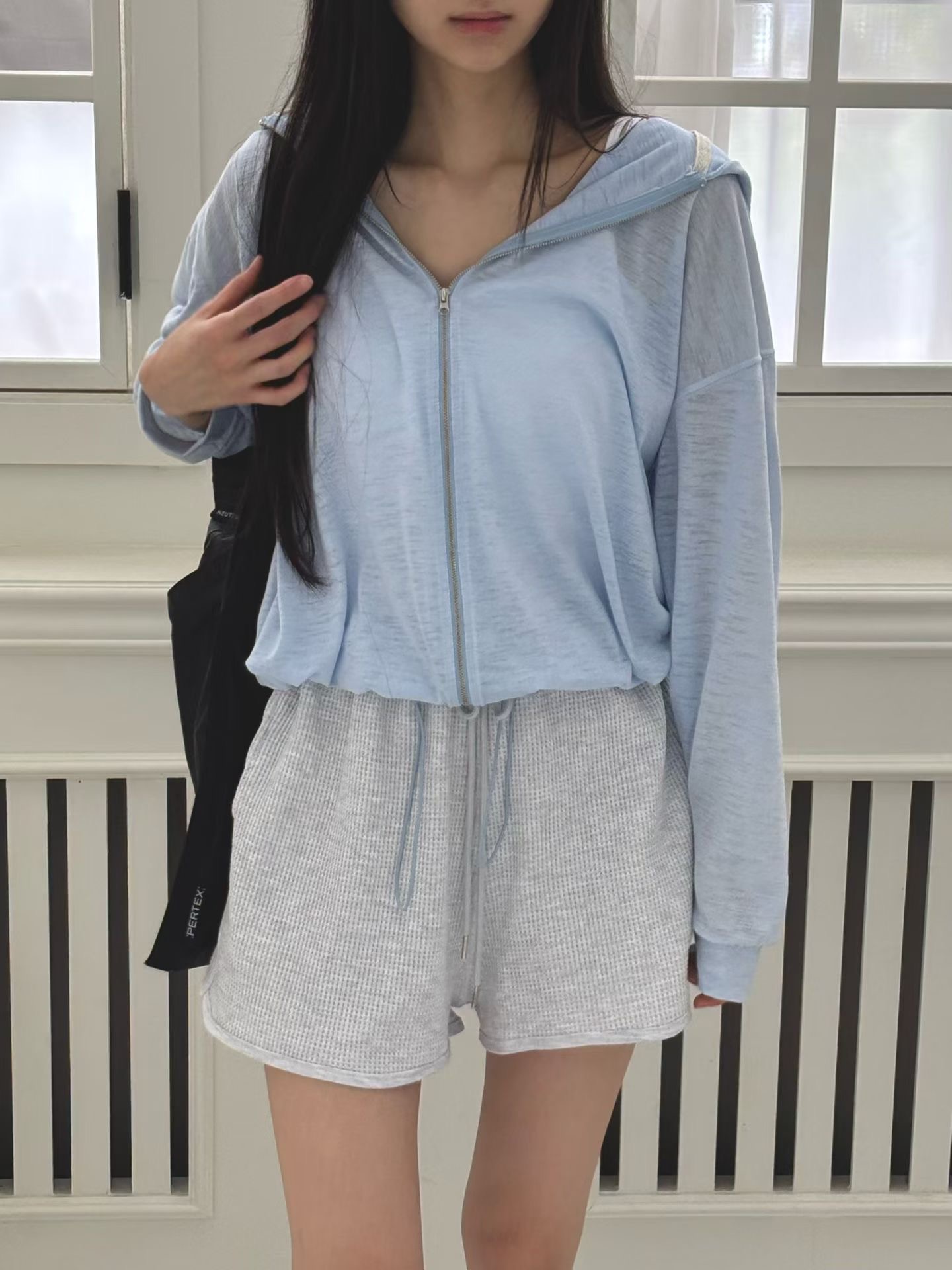 ONTHEMOOD東大門實拍韓國女士新品26夏季時尚熱賣職業夾克RIPPLE夾克圖色3