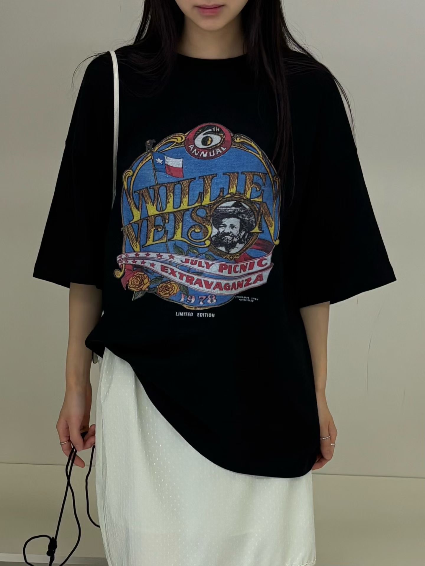 ONTHEMOOD韓國直郵實拍女裝新品職業人氣時尚熱賣26夏季T恤RIPPLET恤圖色3