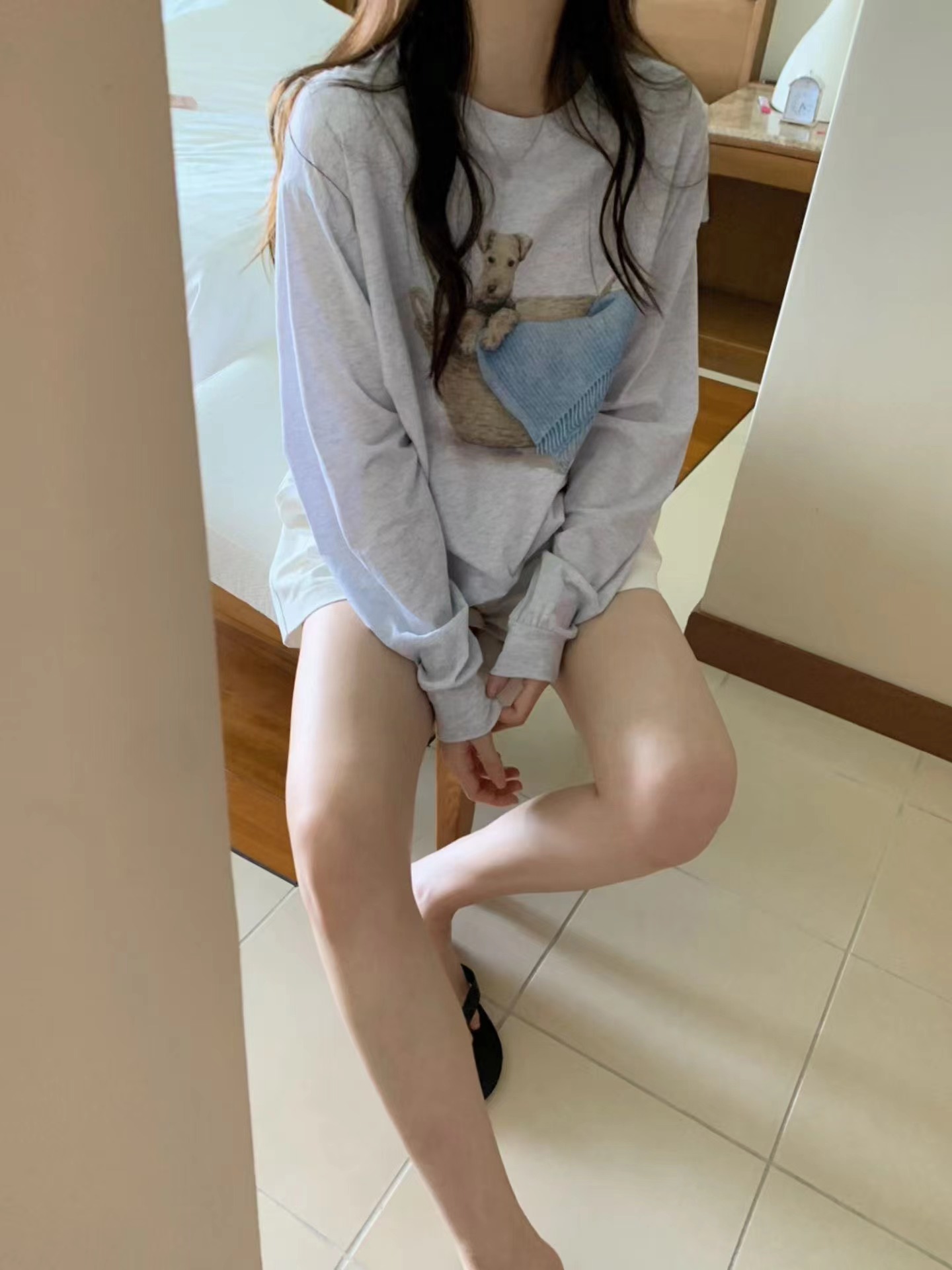 PYT-ot韓國代購女裝新品26夏季人氣時尚26春夏熱賣長袖T恤Mpretty young thing長袖T恤