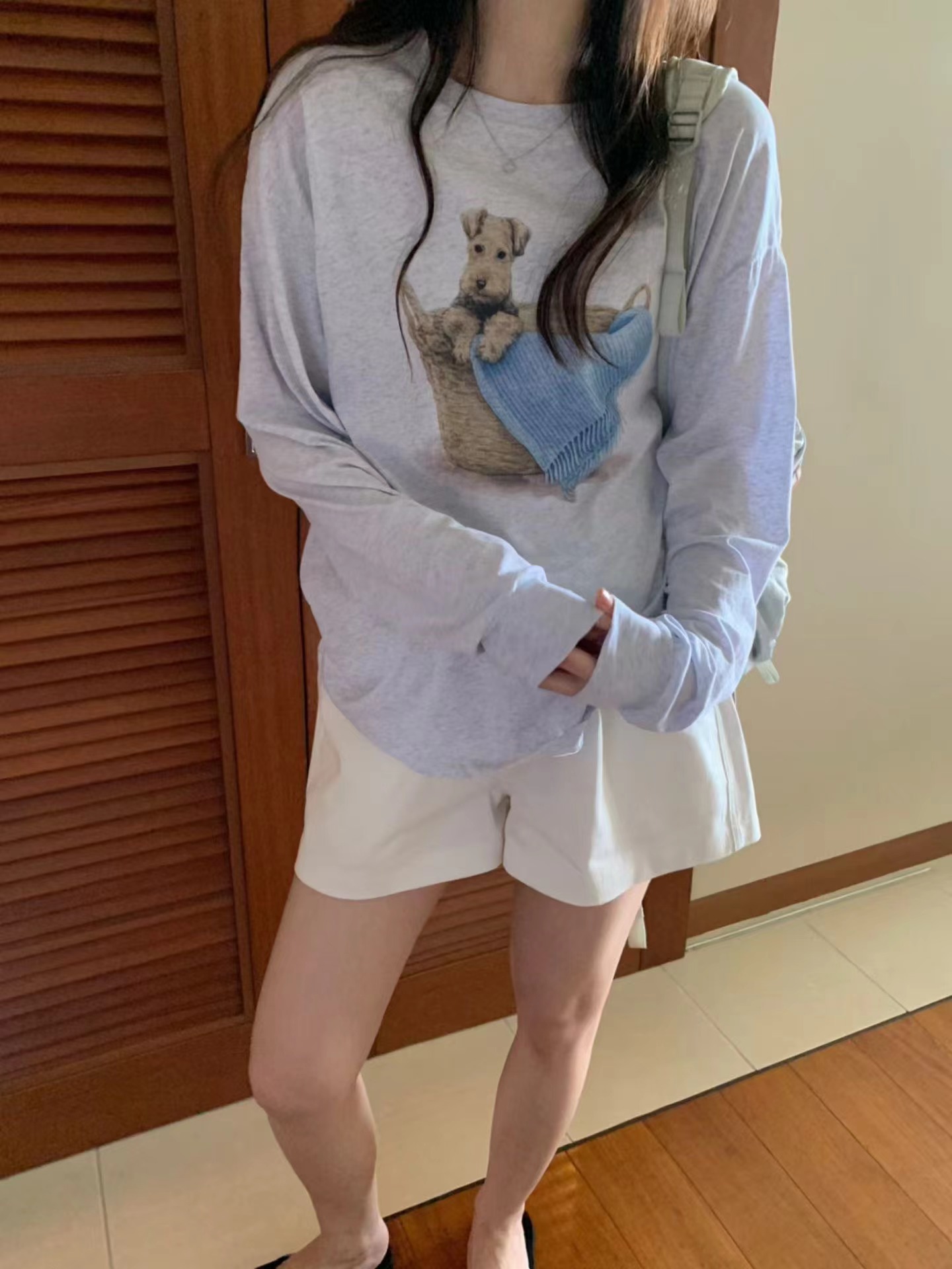 PYT-ot韓國代購女裝新品26夏季人氣時尚26春夏熱賣長袖T恤Mpretty young thing長袖T恤圖色2