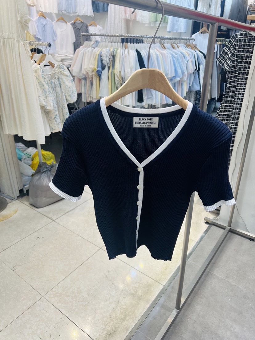 BLACK NOTE韓國東大門直郵女裝新品熱賣26春夏時尚針織衫BLACK NOTE針織衫圖色3