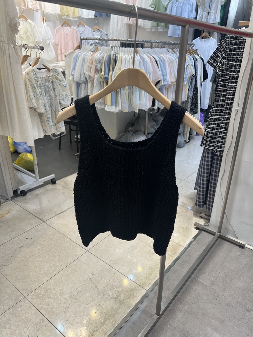 BLACK NOTE韓國東大門代購女士新品人氣推薦時尚吊帶背心棉BLACK NOTE吊帶/背心圖色3