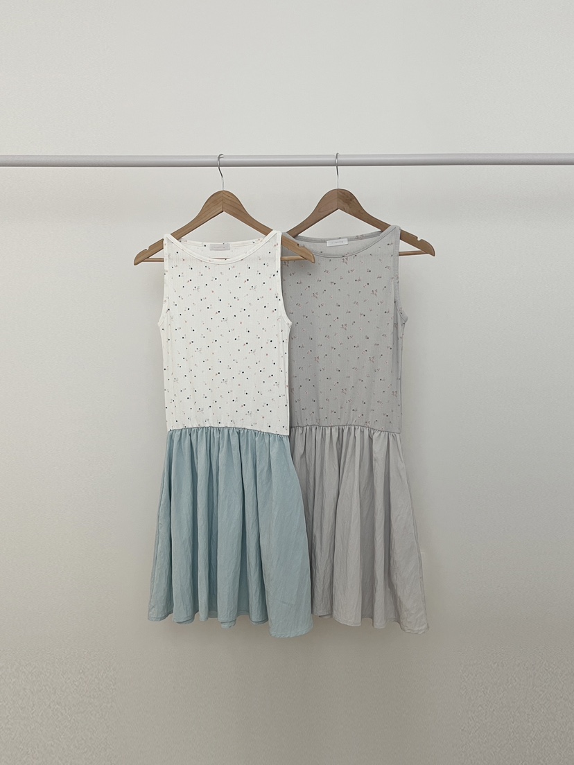 RE:OPENING韓國代購女裝新品時尚職業人氣26夏季連衣裙小花SRE:OPENING連衣裙