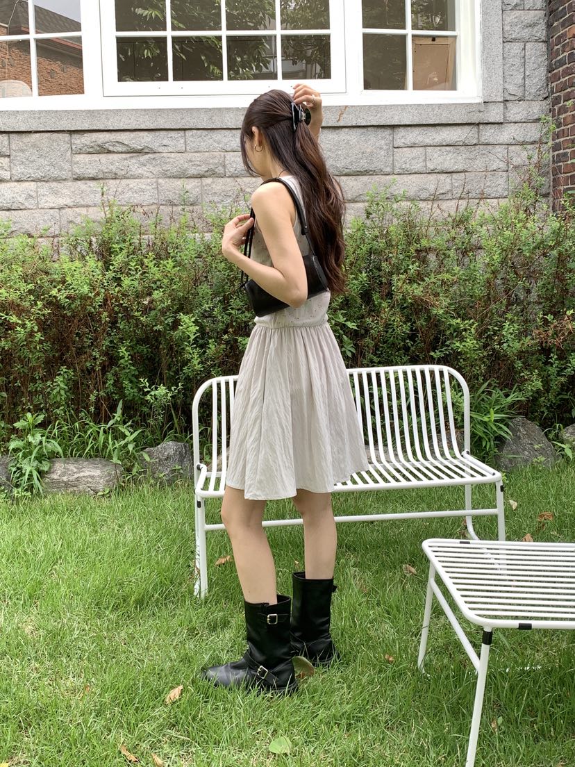 RE:OPENING韓國代購女裝新品時尚職業人氣26夏季連衣裙小花SRE:OPENING連衣裙