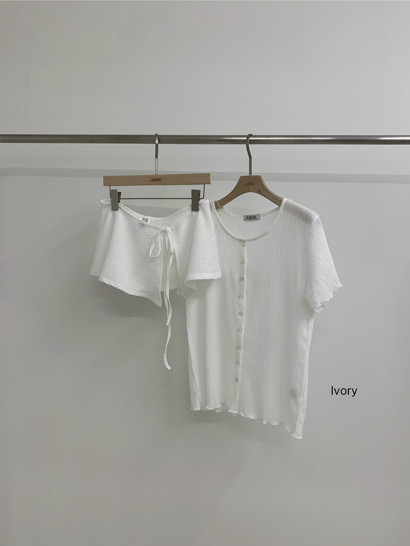 JUEDE東大門實拍韓國女士新品26夏季套裝SJUEDE套裝圖色1