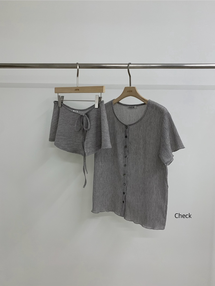 JUEDE東大門實拍韓國女士新品26夏季套裝SJUEDE套裝圖色2