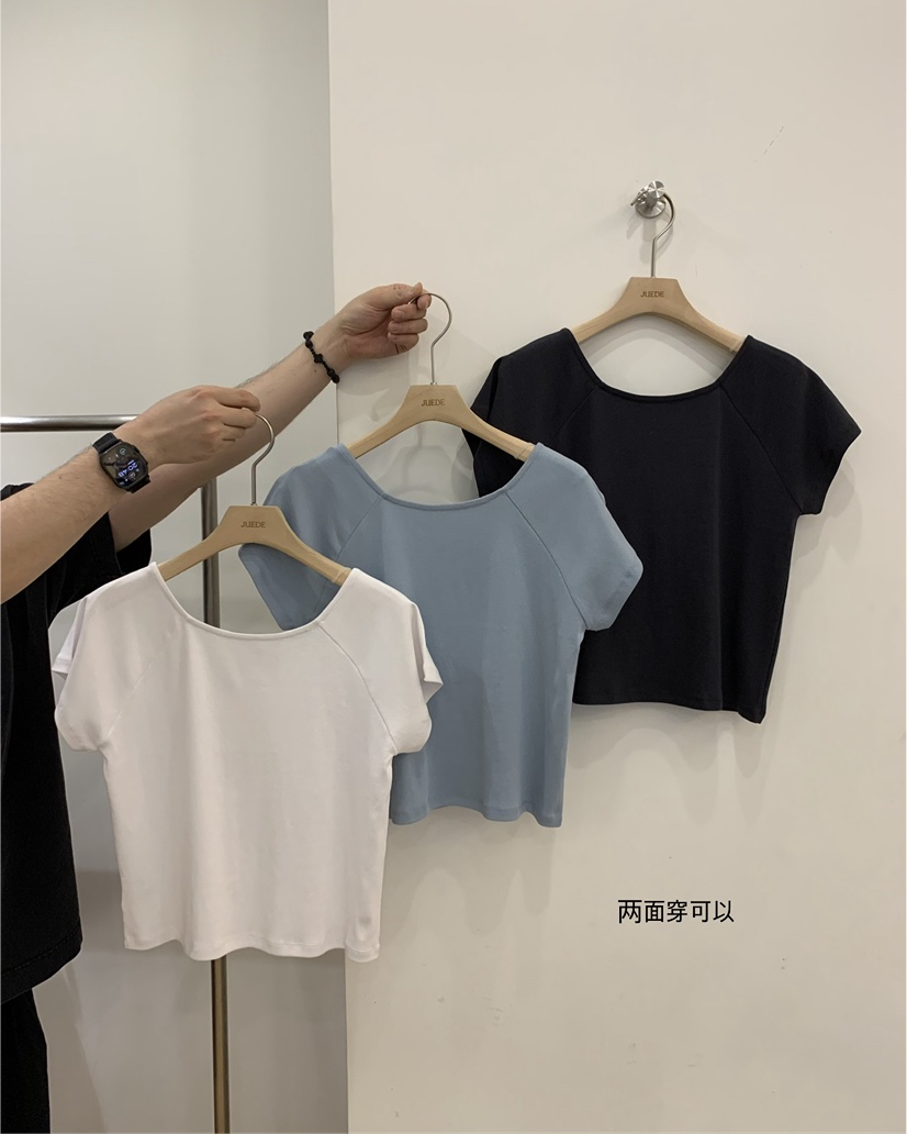 JUEDE韓國代購女士新品26夏季時尚T恤JUEDET恤