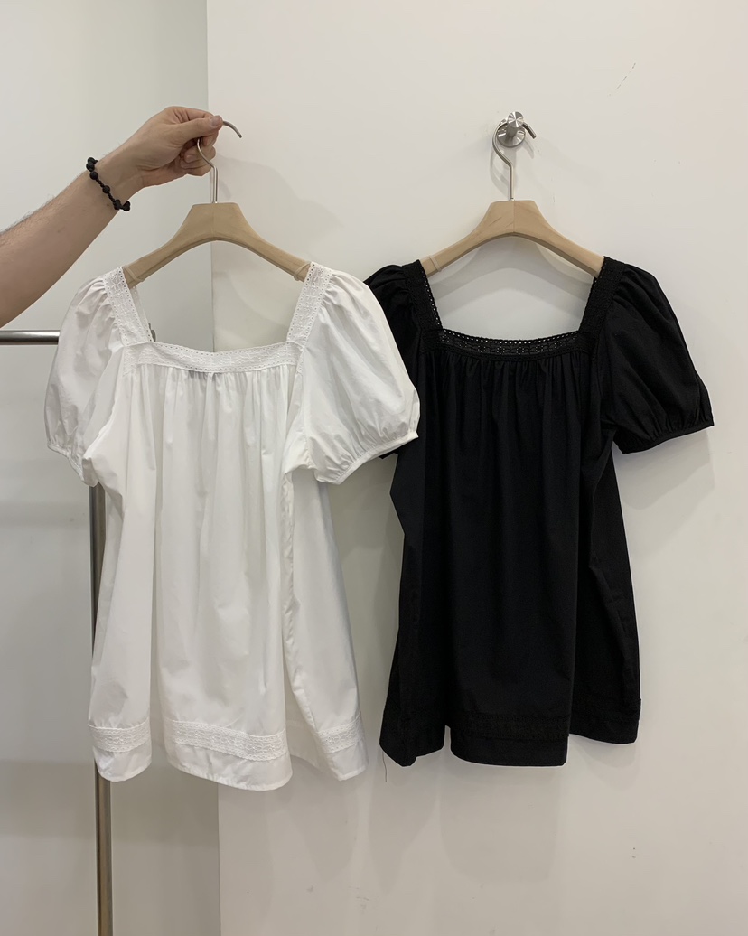JUEDE韓國直郵女士新品時尚襯衫蕾絲衫LJUEDE襯衫/蕾絲衫