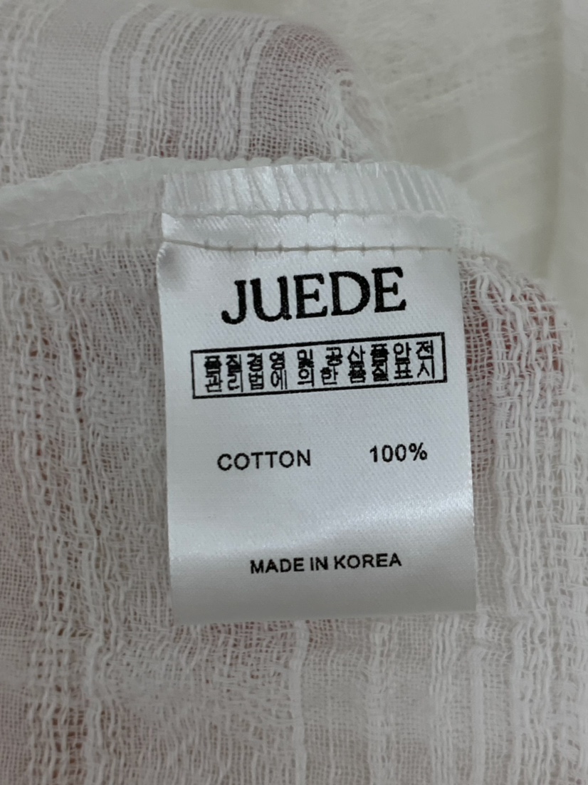 JUEDE韓國直郵女士新品時尚襯衫蕾絲衫LJUEDE襯衫/蕾絲衫