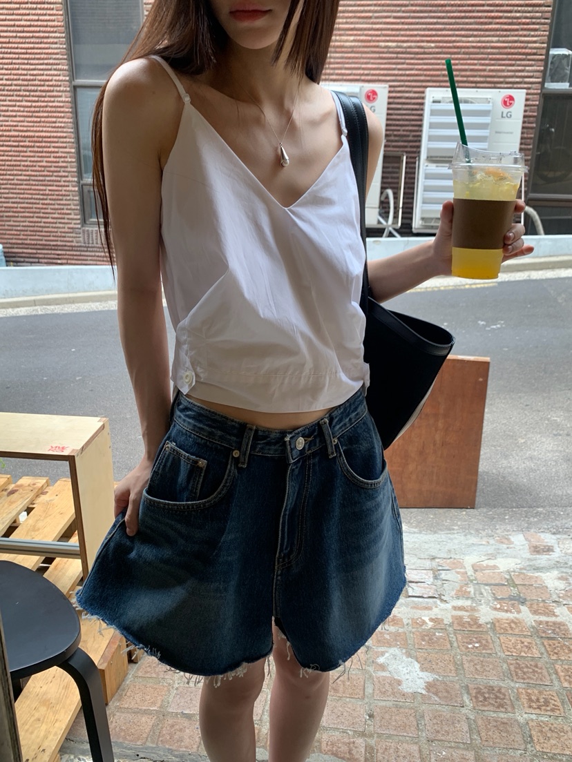 LOGARDEN韓國東大門直郵女士新品休閑人氣26夏季吊帶背心LO GARDEN吊帶/背心