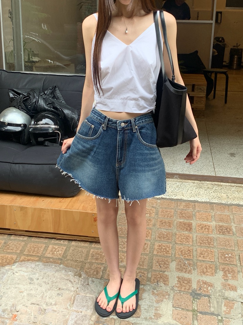 LOGARDEN韓國東大門直郵女士新品休閑人氣26夏季吊帶背心LO GARDEN吊帶/背心